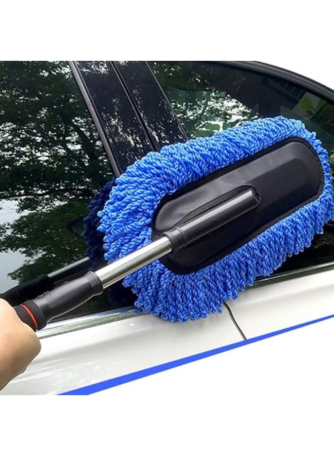 Removable car cleaning brush made of nano fibers for cleaning the car inside and out - 1 piece - Image 1